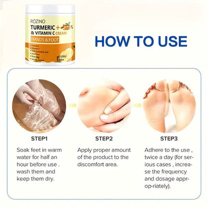 Creme Mãos e Pés Vitamina C 100ml - Hidratação Profunda Natural - Sellve