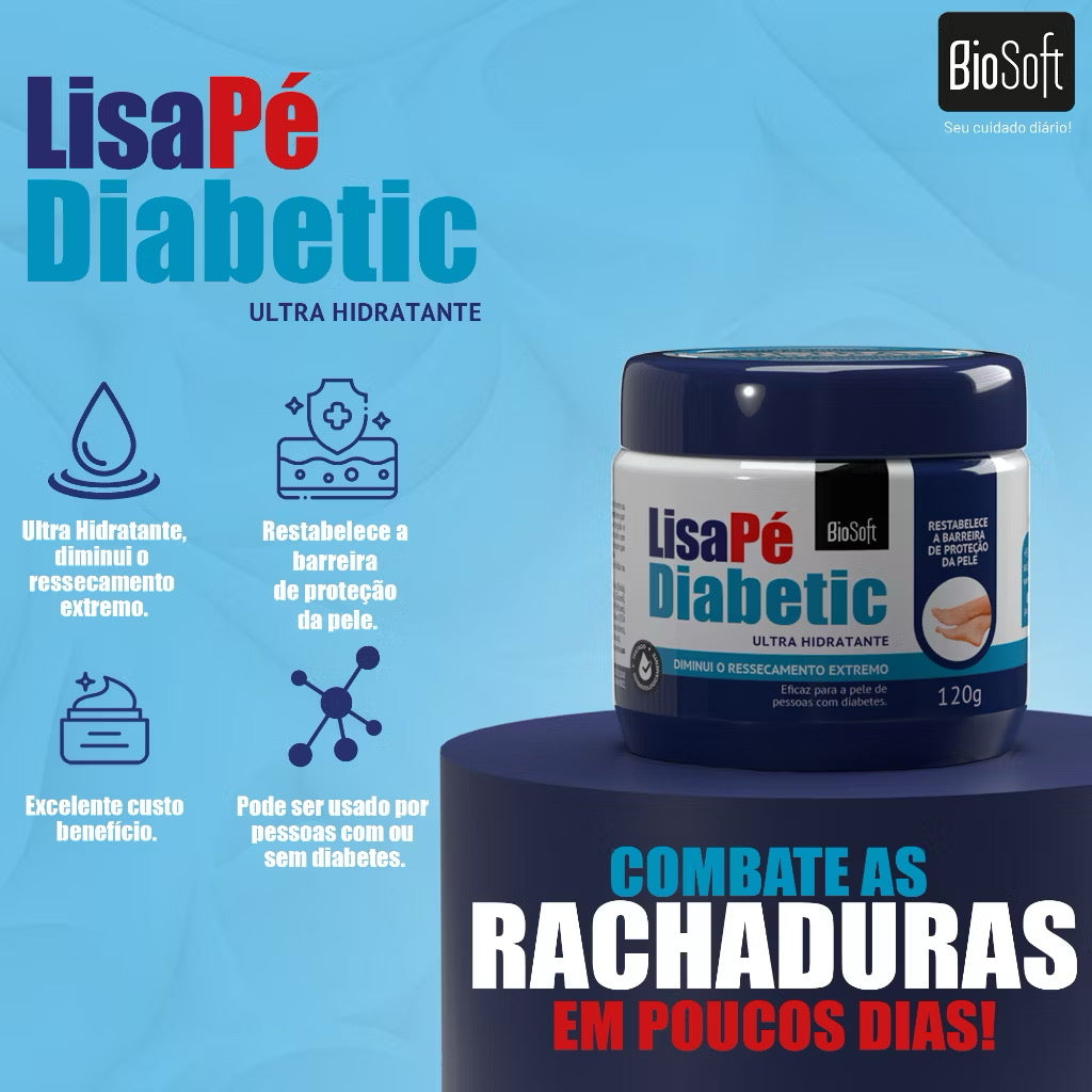 COMPRE 1 LEVE 2: Creme Hidratante Pés 120g - Hidratação Profunda e Dermatológico - Sellve