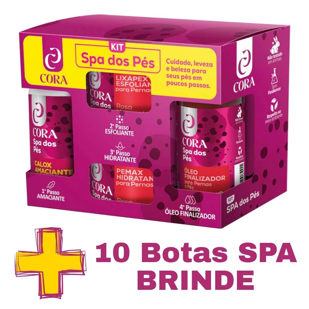 Kit Spa dos Pés Cora - Sellve