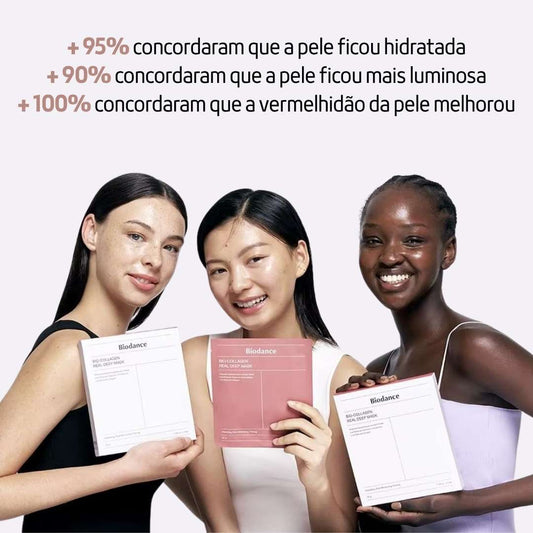 COMPRE 3 LEVE 6 - Máscara Profunda Bio-Collageno Biodance - Hidratação Profunda