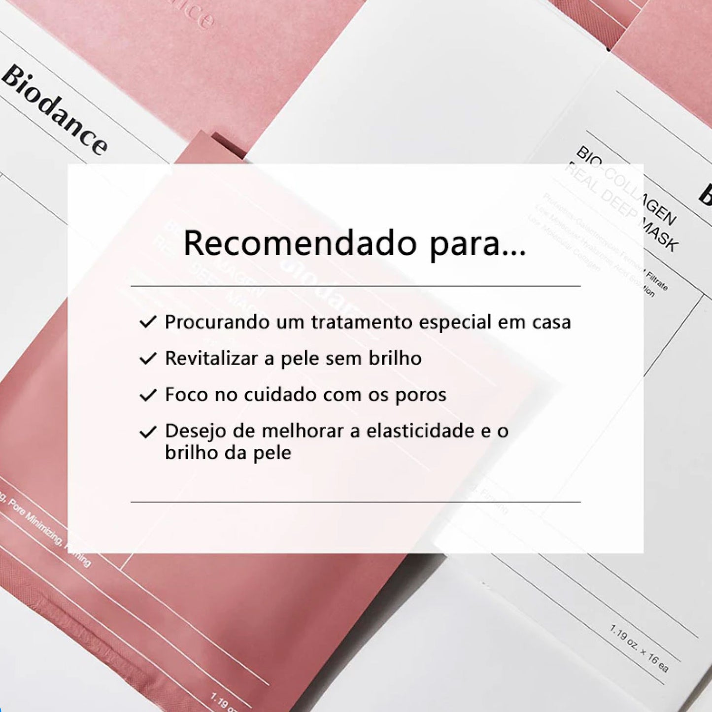 COMPRE 3 LEVE 6 - Máscara Profunda Bio-Collageno Biodance - Hidratação Profunda