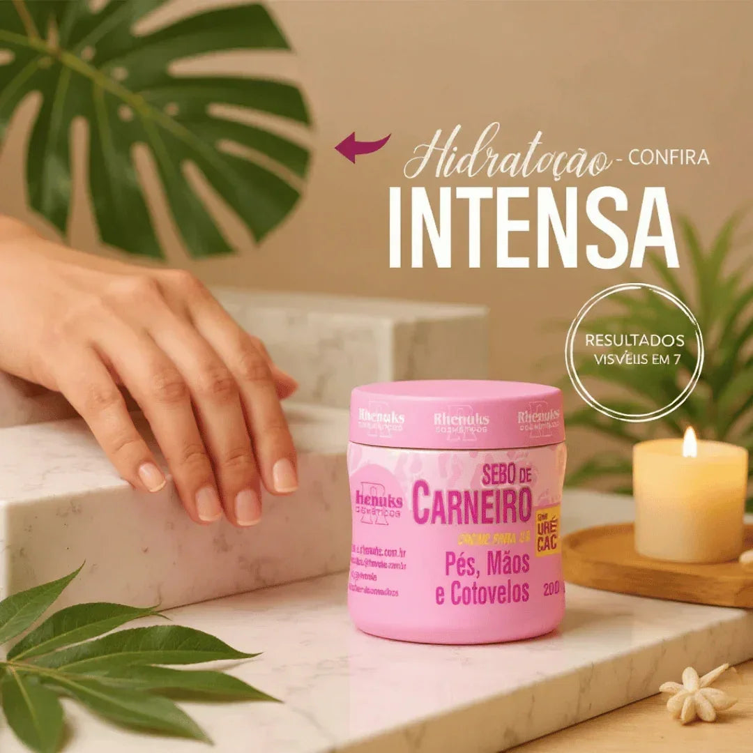 Kit Completo Pés Perfeitos - Gota Milagrosa + Miconaze + Sebo de Carneiro 200g  | Anti-Micose