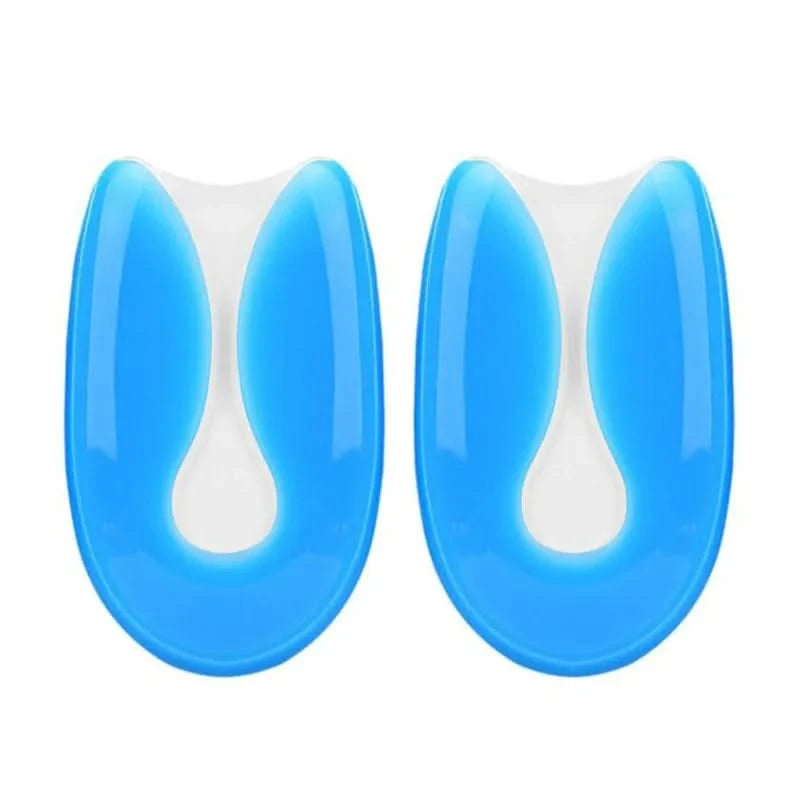 Palmilha Gel Silicone Alívio Dor - Antiderrapante U-Shape Premium - Sellve