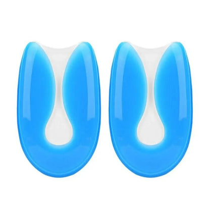 Palmilha Gel Silicone Alívio Dor - Antiderrapante U-Shape Premium - Sellve