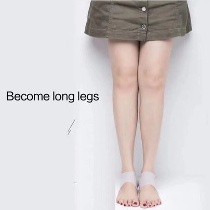 Palmilha Silicone Invisível 2-6cm - Alívio Plantar e Conforto Premium - Sellve