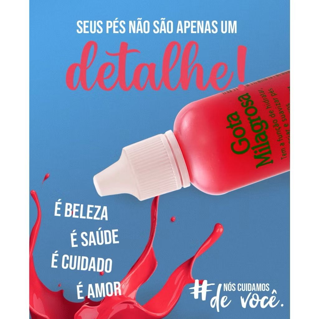 HOJE: COMPRE 1 LEVE 3 - Loção Gota Milagrosa