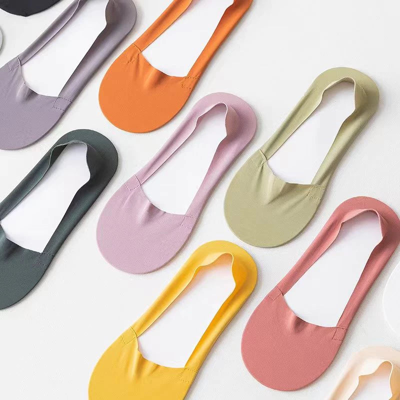 KITS COM 3 e 12 PARES - Meias Invisíveis Unissex, Respiráveis e Antiderrapantes - Sellve