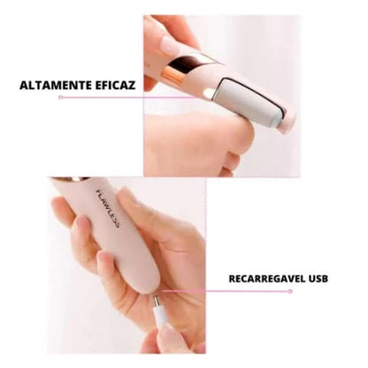 Lixa Elétrica para Pés - Remoção Calos e Pele Morta - Uso Profissional - Sellve