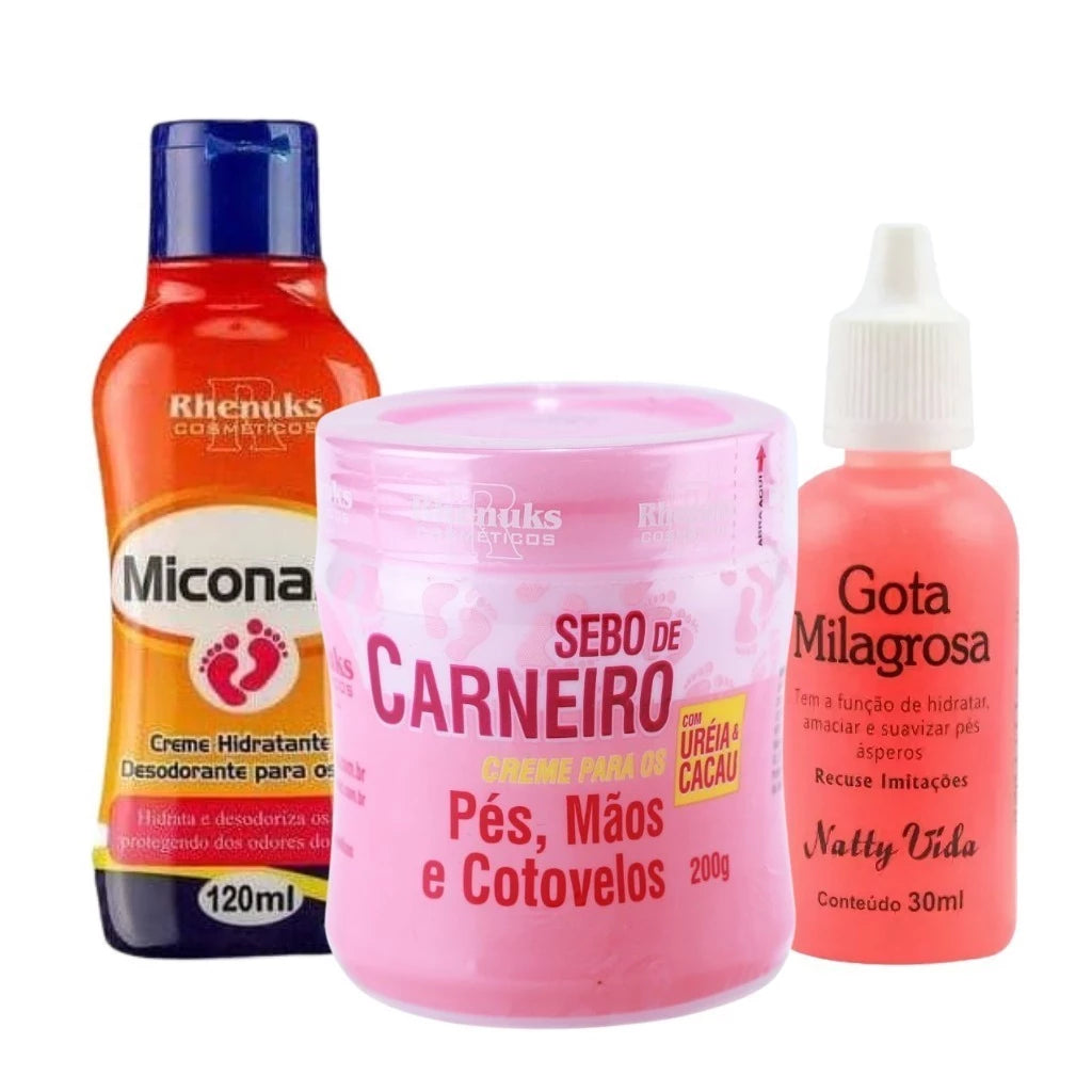 Majestic Care™ – Kit Premium de Transformação dos Pés