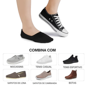 COMPRE 6 LEVE 12 - Pares de Meias Invisível Unissex - Sellve