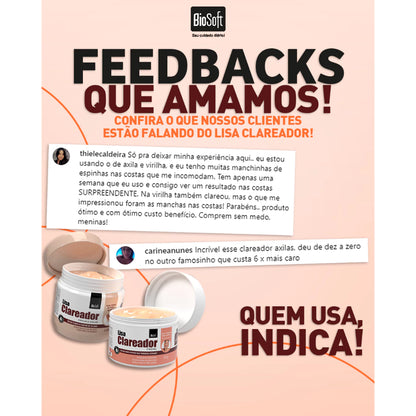 Creme Lisa Clareador de Axilas e Virilhas - Sellve