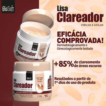 Creme Lisa Clareador de Axilas e Virilhas - Sellve