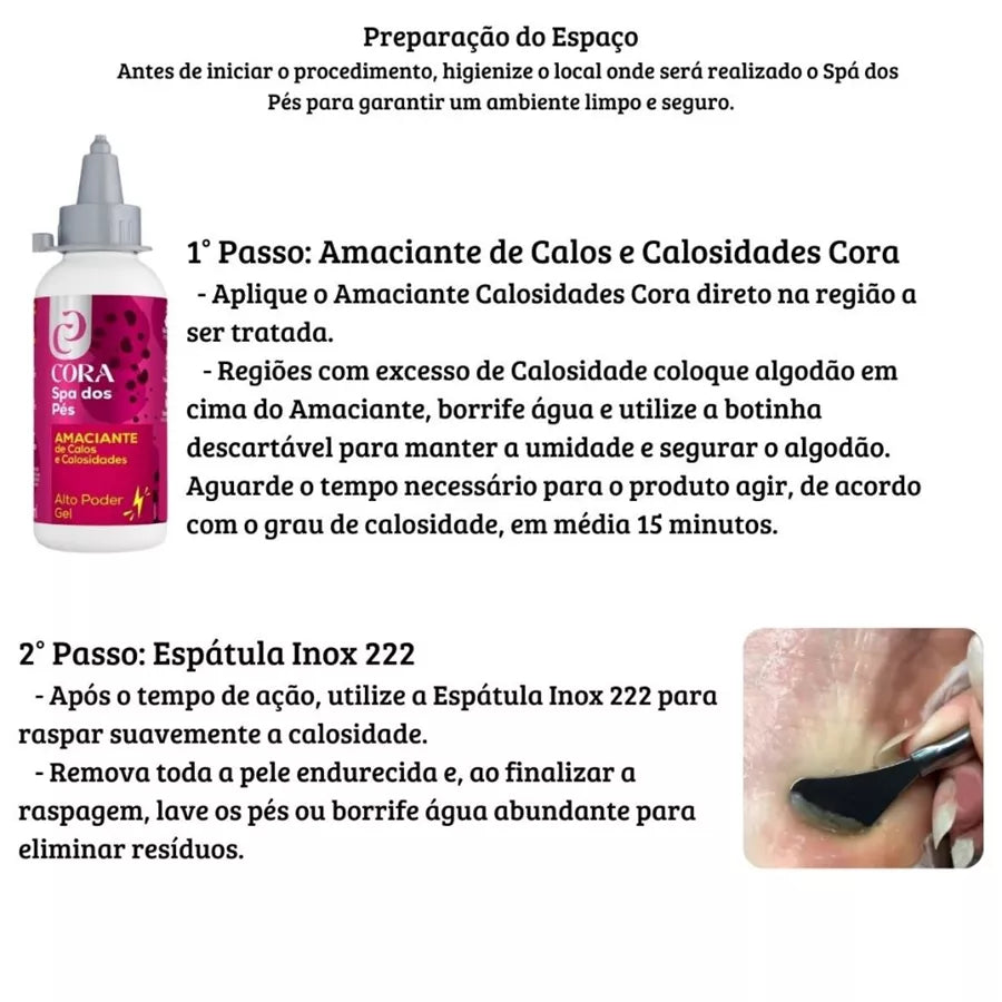 Kit Spa dos Pés Cora - Sellve