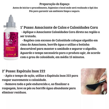 Kit Spa dos Pés Cora - Sellve