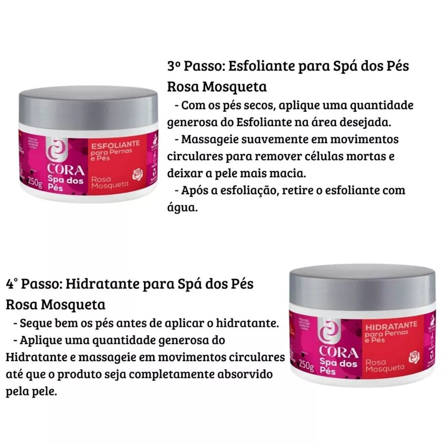 Kit Spa dos Pés Cora - Sellve