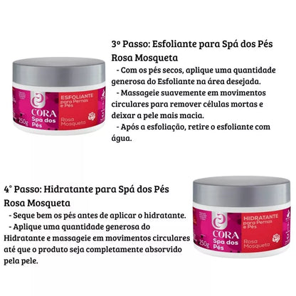 Kit Spa dos Pés Cora - Sellve
