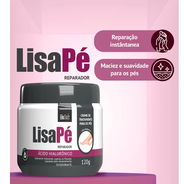 Creme Hidratante Lisa Pé Ácido Hialurônico - Sellve