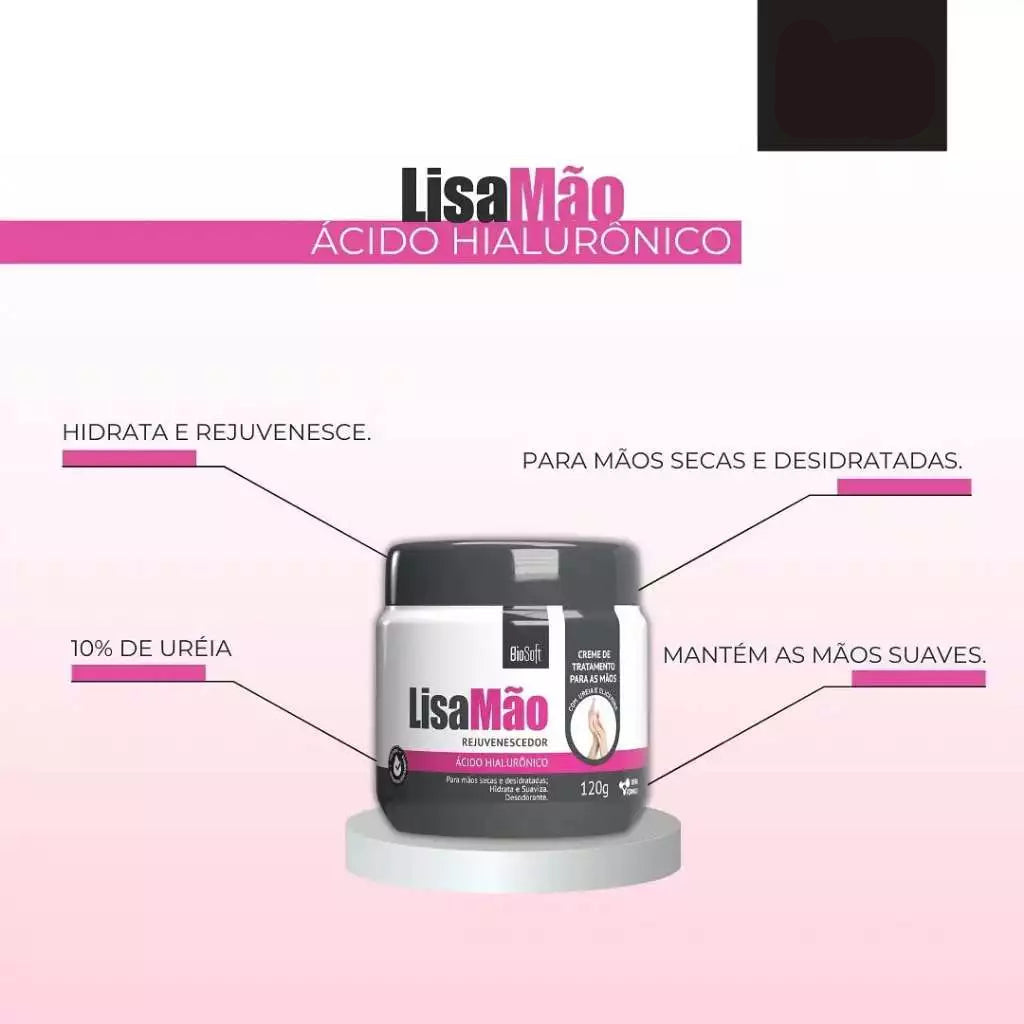 Creme Hidratante para as Mãos Ácido Hialurônico - Sellve
