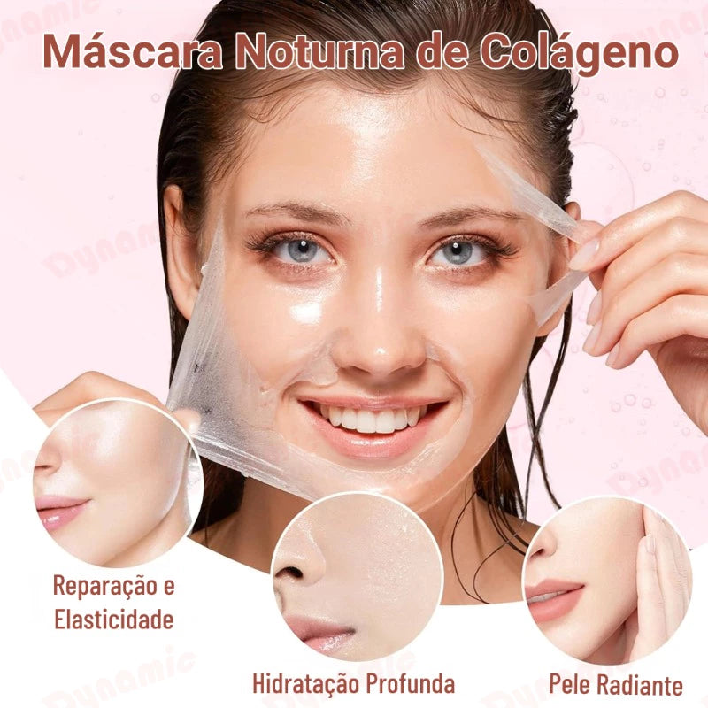 Máscara Facial de Colágeno Coreana - Sellve