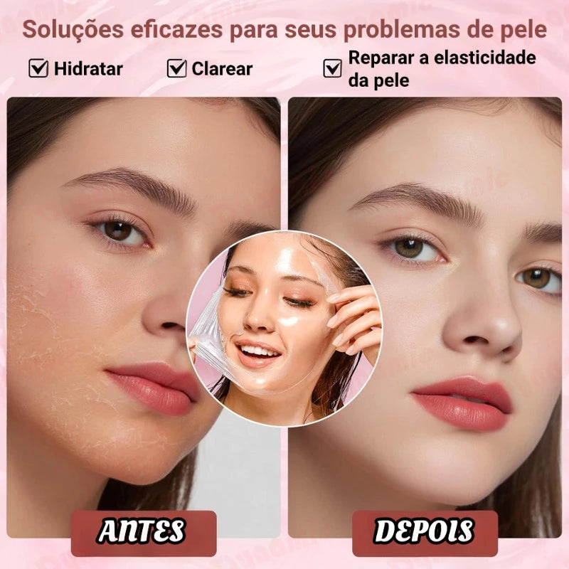 Máscara Facial de Colágeno Coreana - Sellve