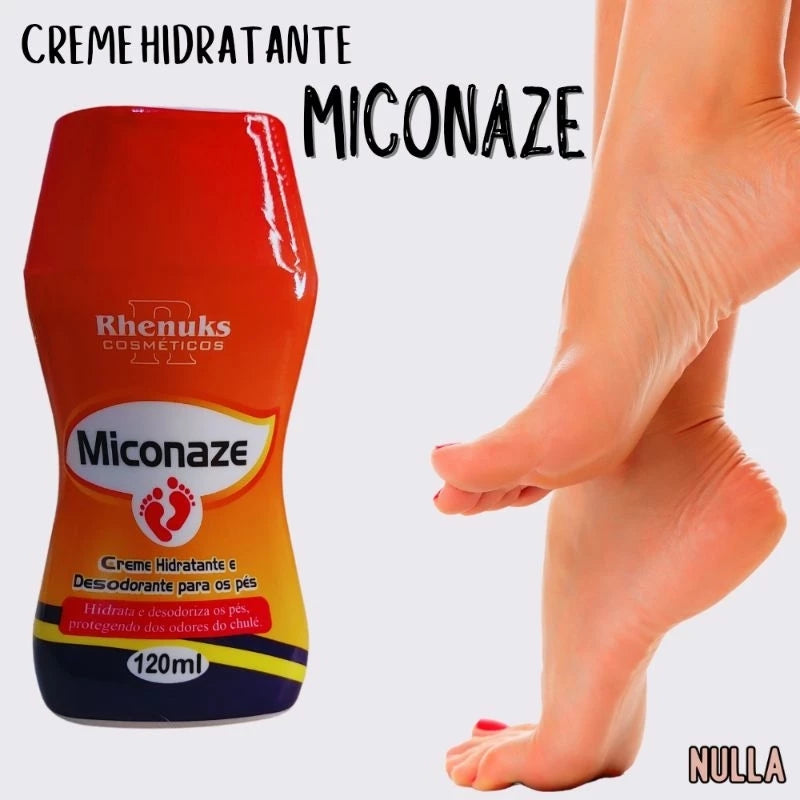 Creme Miconaze Hidratante e Desodorante Para os Pés e Anti-Micose - Sellve