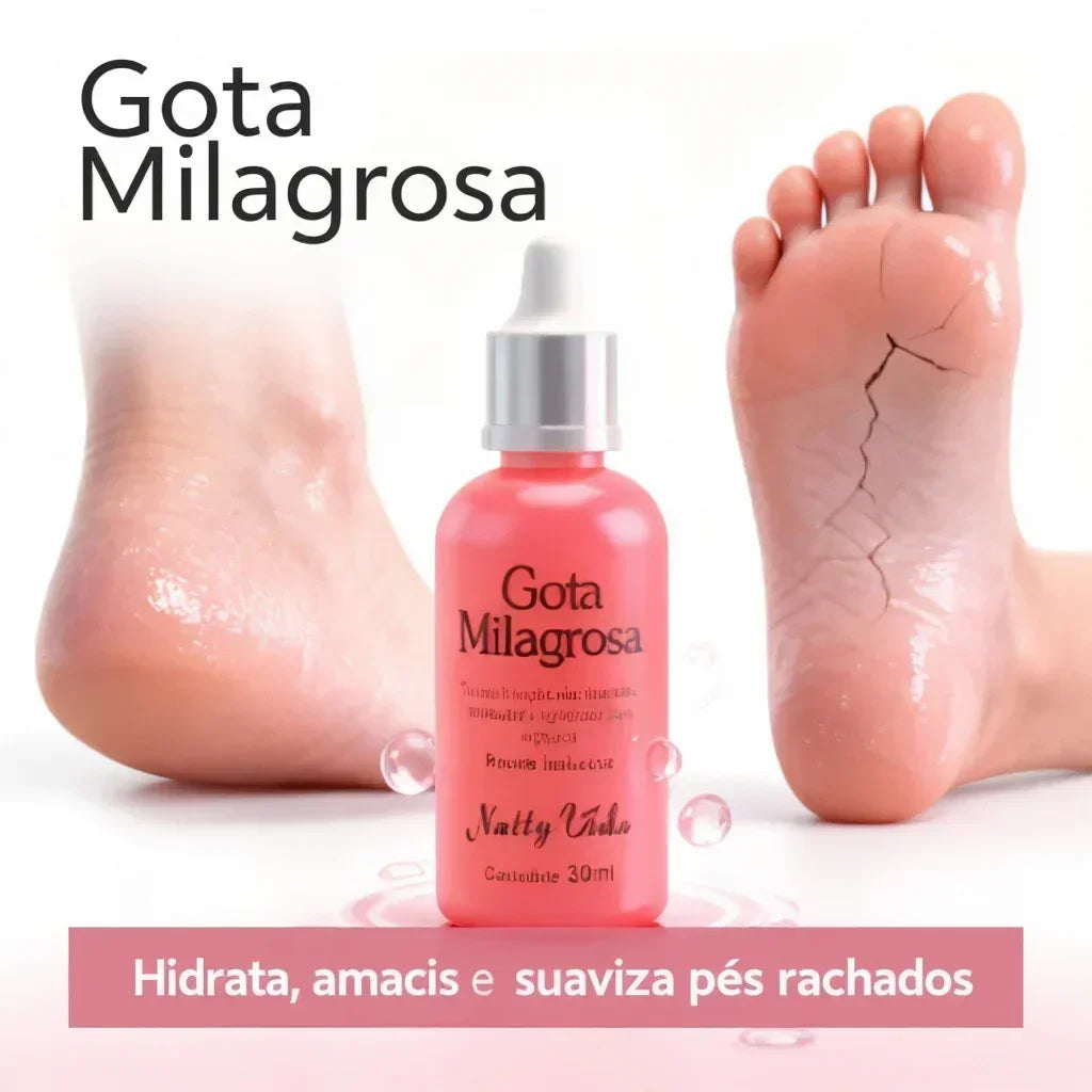 Kit Completo Pés Perfeitos - Gota Milagrosa + Miconaze + Sebo de Carneiro 200g  | Anti-Micose