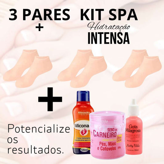 COMPRE 3 PARES E GANHE KIT SPA - "Transforme Seus Pés com HidraFeet™ - Resultado Garantido"