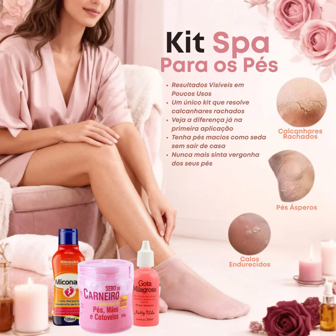 COMPRE 3 PARES E GANHE KIT SPA - "Transforme Seus Pés com HidraFeet™ - Resultado Garantido"
