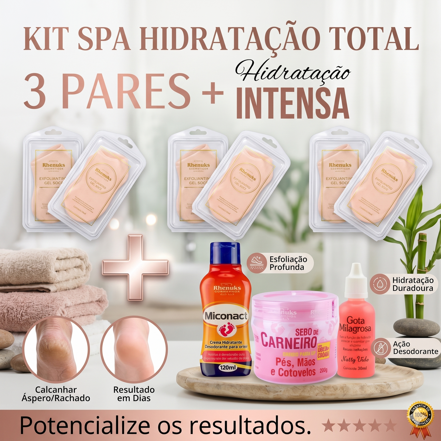 Kit Spa para os Pés HidraFeet™ - Sellve