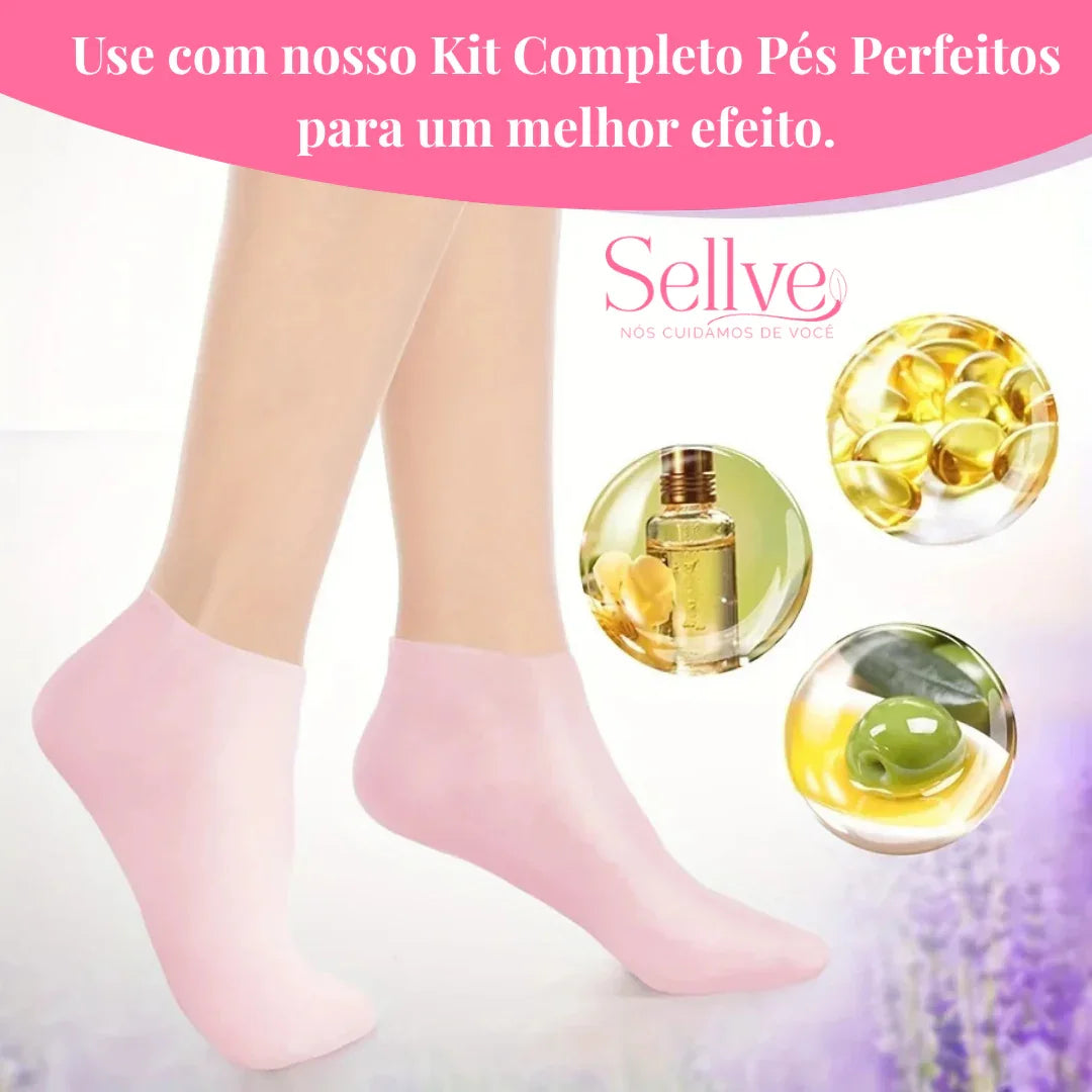 KIT 3 Pares - Transforme Seus Pés com HidraFeet™ - Resultado Garantido Promo