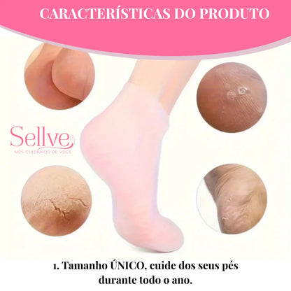 KIT 3 Pares - Transforme Seus Pés com HidraFeet™ - Resultado Garantido Promo