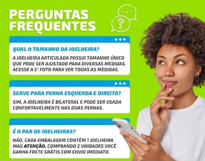 MBfit ProKnee™ – Joelheira de Compressão Ortopédica - Sellve