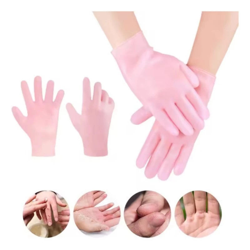 Kit Spa para Mãos e Pés HidraLuxe™ - Sellve (Luvas e Meias Hidratantes Premium de Silicone)