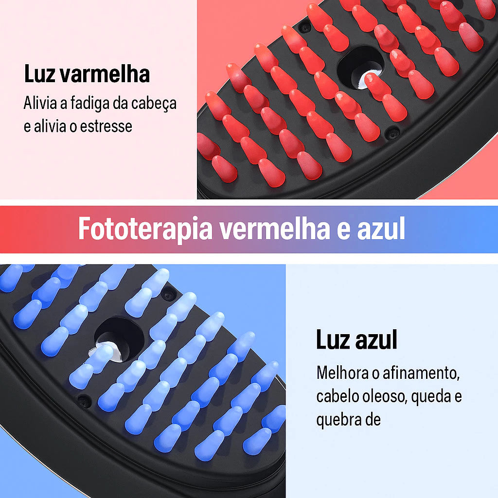 Capillus LaserCare 4 em 1 - Raiz ativa, fio forte.