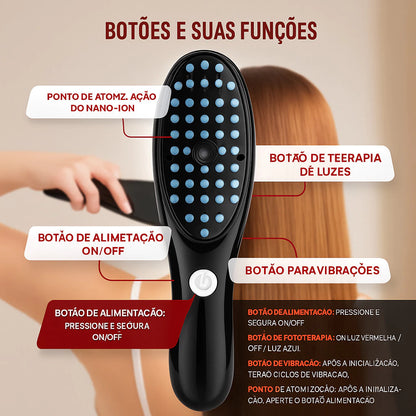 Capillus LaserCare 4 em 1 - Raiz ativa, fio forte.